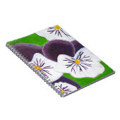 Carnet Pansies (Côté Droit)