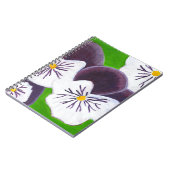 Carnet Pansies (Côté gauche)