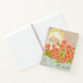 Carnet Pansies dans un bol (Intérieur)