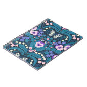 Carnet Pansies, oiseaux et papillons (Côté gauche)