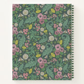 Carnet Pansies vintages Jaunes Pansy Rose (Dos)