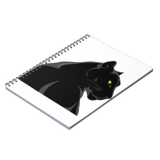 Carnet panthère noire (Côté gauche)