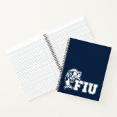 Carnet Panthers de la FIU - Logo blanc (Intérieur)