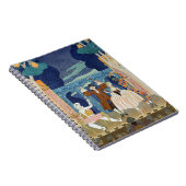 Carnet Pantomime l'étape, illustration pour des 'fêtes (Côté Droit)