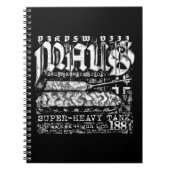 Carnet Panzer VIII Maus (Devant)