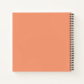 Carnet Paon abstrait (Dos)
