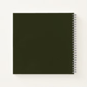 Carnet Paon Bleu (Dos)
