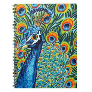 Carnet Paon emplumé I