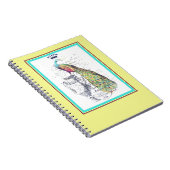 Carnet paon royal vintage (Côté Droit)