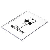 Carnet Papa À L'Os Drôle Anatomie Pun (Côté gauche)