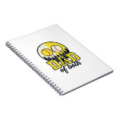 Carnet Papa Baseball Softball des Deux Conception Vectori (Côté Droit)