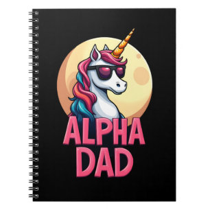 Carnet Papa licorne drôle Laufey hommes Fête des pères No