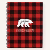 Carnet Papa Ours Rustique fait maison avec Recettes d'Amo (Devant)