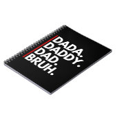 CARNET PAPA PAPA PAPA FRÈRE (Côté gauche)