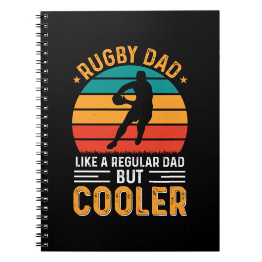 Carnet Papa Rugby (Devant)