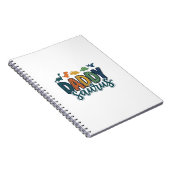 Carnet Papa Saurus Mignon Papa Dinosaure Conception Vecto (Côté Droit)