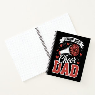 Carnet Papa senior de cheerleader fier 2026