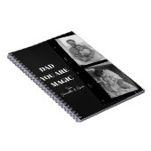 Carnet 'Papa tu es magique' Photo de deux papas personnal (Côté Droit)