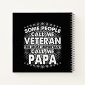 Carnet Papa vétéran (Dos)