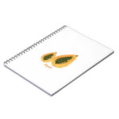 Carnet Papaya (Côté gauche)