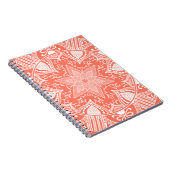 Carnet Papaya Mandala (Côté Droit)