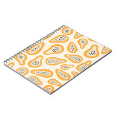 Carnet Papaya Tropicale : Grunge, Main Dessinée. (Côté gauche)