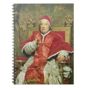 Carnet Pape Clement XIII (1693-1769) (huile sur la toile)