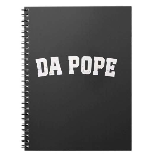 Carnet Pape Léon XIV Église chrétienne Da Pope Da (Devant)
