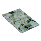 Carnet Paperwhite Narcissus Fleurs blanches délicates (Côté Droit)