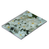 Carnet Paperwhite Narcissus Fleurs blanches délicates (Côté gauche)
