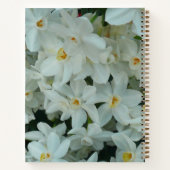 Carnet Paperwhite Narcissus Fleurs blanches délicates (Dos)
