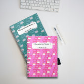 Carnet Papeterie de collège Personnaliser de rétro rose