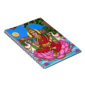 Carnet Papeterie de la déesse Lakshmi (Côté Droit)