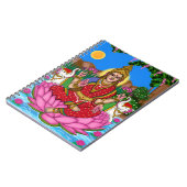 Carnet Papeterie de la déesse Lakshmi (Côté gauche)