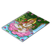 Carnet Papeterie de la déesse Lakshmi (Côté gauche)