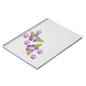 Carnet Papeterie florale (Côté gauche)