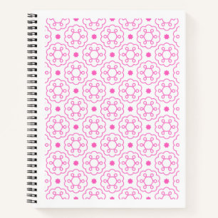 Carnet Papeterie géométrique florale "Harmonie de Pétales