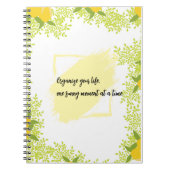 Carnet Papeterie Inspirée des Agrumes  (Devant)