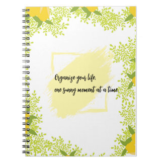 Carnet Papeterie Inspirée des Agrumes 