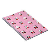 Carnet papeterie scolaire de retour kawaii mignon panda e (Côté Droit)