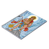 Carnet Papeterie Seigneur Hanuman (Côté gauche)