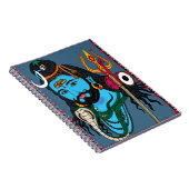 Carnet Papeterie visage de Shiva (Côté Droit)
