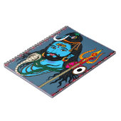 Carnet Papeterie visage de Shiva (Côté gauche)