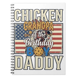 Carnet Papi du gâteau d'anniversaire garçon cookie lait c