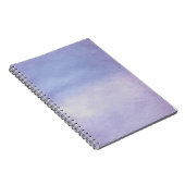Carnet Papier 2 d'aquarelle de texture de fond (Côté Droit)