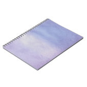 Carnet Papier 2 d'aquarelle de texture de fond (Côté gauche)