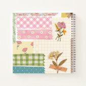 Carnet Papier à gratter style Girly rétro arrière - plan (Dos)