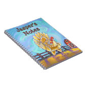Carnet Papier à lettres au poulet (Côté Droit)