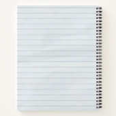 Carnet Papier à revêtement (Dos)