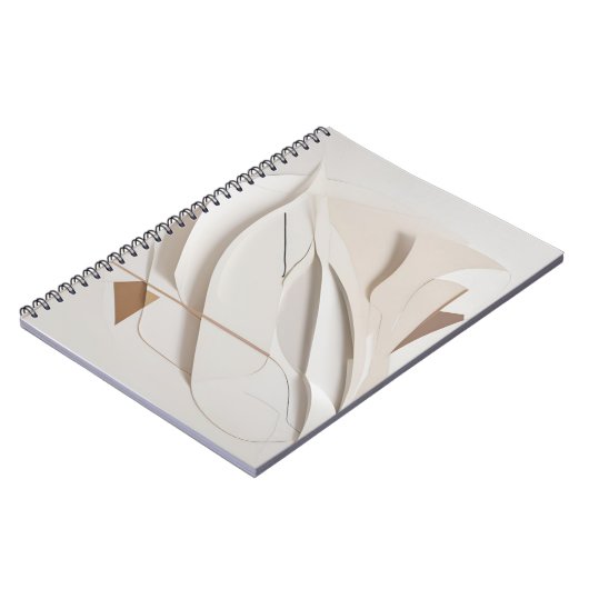 Carnet papier Abstrait (Côté gauche)